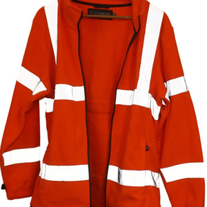 Stepahead workwear Crewe Hi Vis Fleece Jacket size M ORANGE