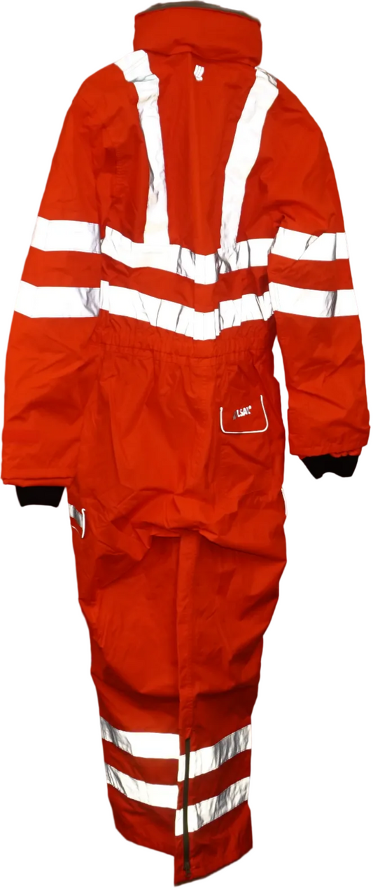 Pulsar workwear Hi vis lined coverall size M