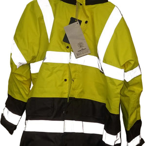 Portwest S466 workwear Hi vis winter traffic jacket Size M