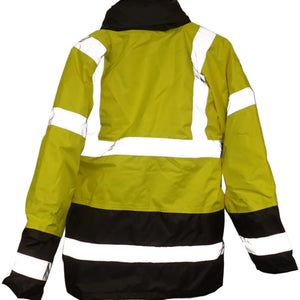 Portwest S466 workwear Hi vis winter traffic jacket Size M