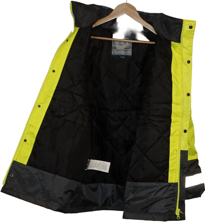 Portwest S466 workwear Hi vis winter traffic jacket Size M
