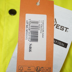 Portwest S466 workwear Hi vis winter traffic jacket Size M