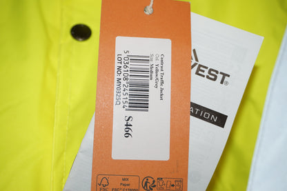 Portwest S466 workwear Hi vis winter traffic jacket Size M