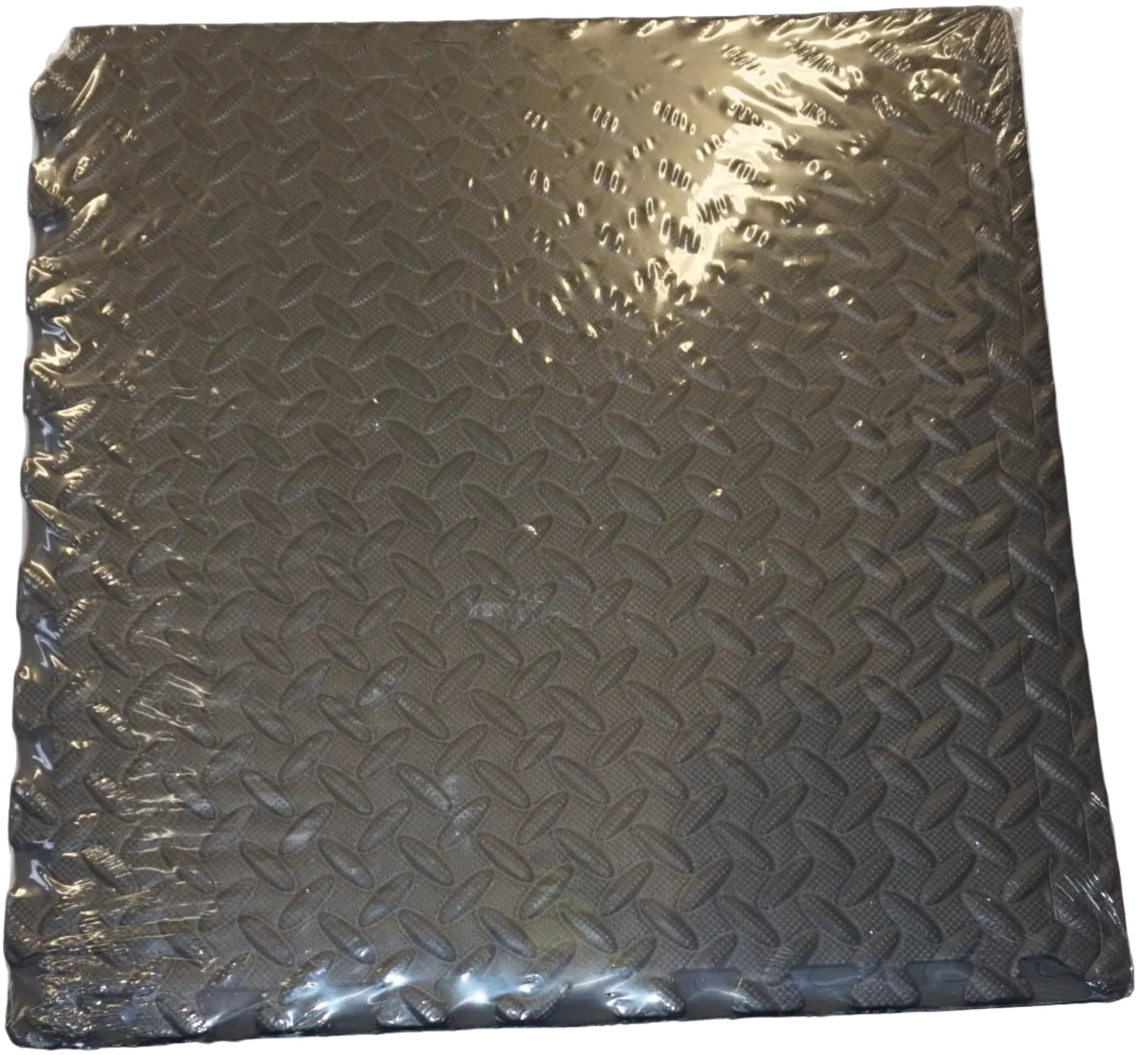 Pack of 4 phoenix fitness 60 X 60CM interlocking eva gym floor tiles with edge boarders