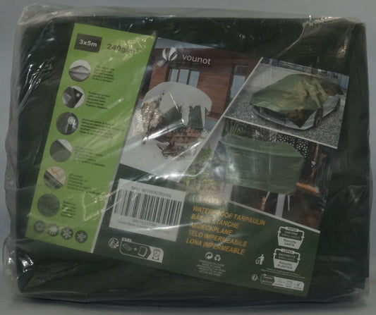 Vounot 3X5m Waterproof tarpaulin