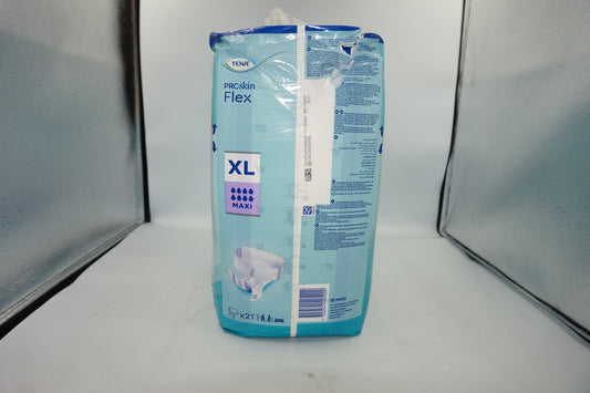Pack of TENA 21 Proskin Flex MAXI size XL