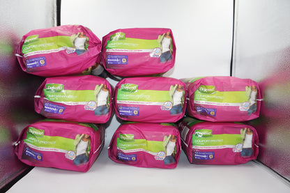 Pack of 8 Depend pack of 9 comfort-protect underwear size XL