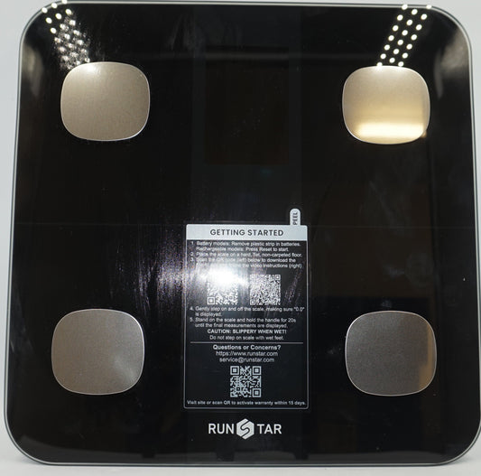 Runstar smart digital bathroom scale FG2019LB