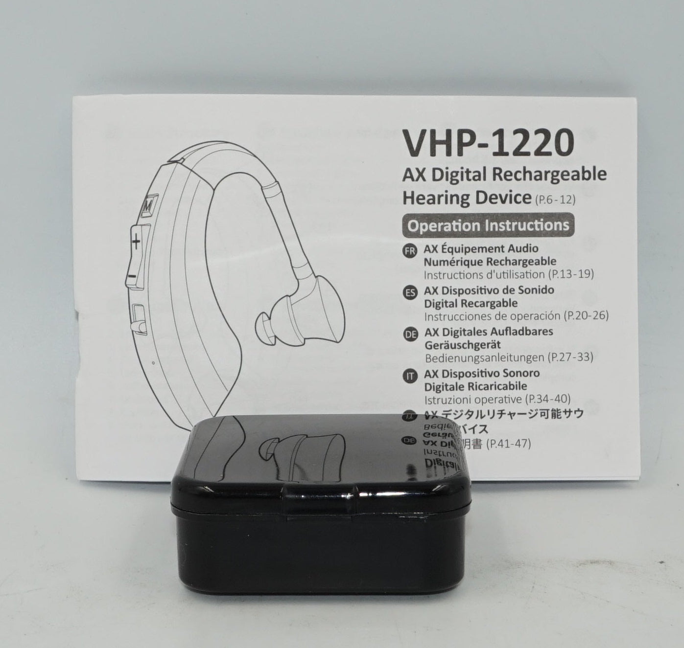 HIBRIQ singular rechargeable hearing aid
