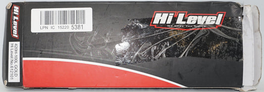 hi level motorbike chain 420H-100L gold no.612101