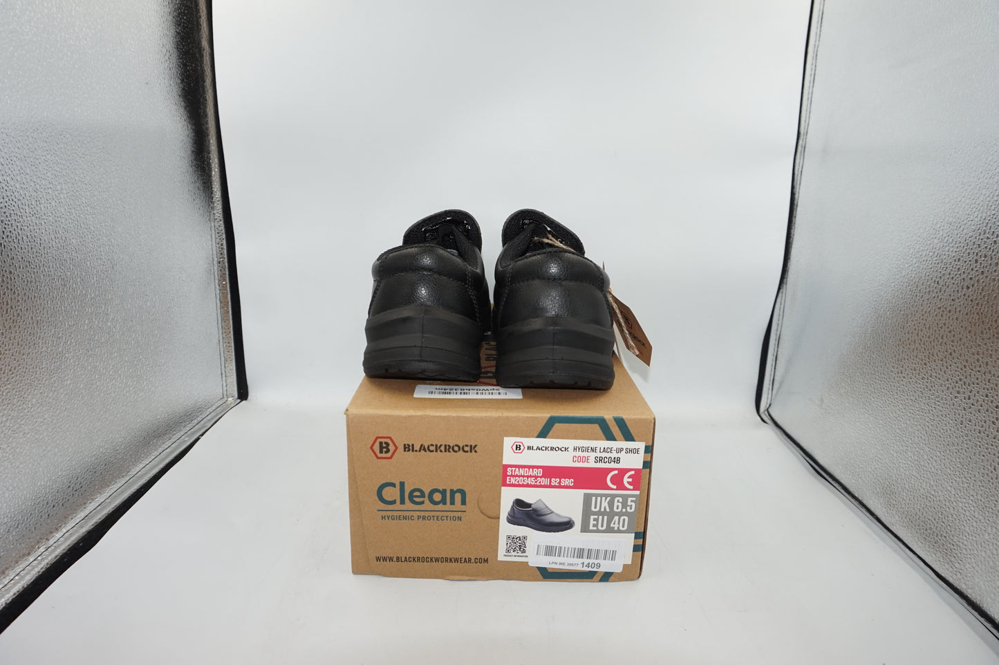 Blackrock clean hygiene slip on shoes UK shoe size 6.5