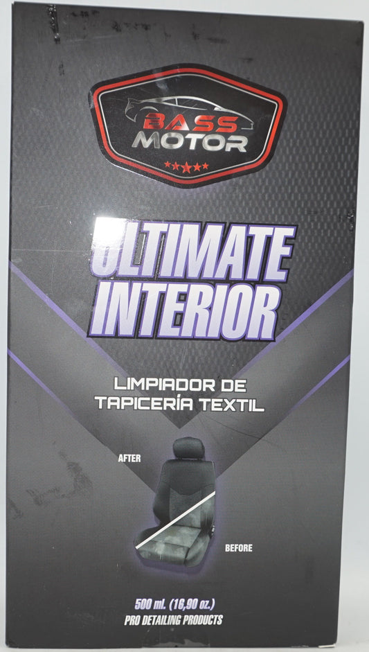 Bass motor ultimate interior textile upholstery cleaner 500ml