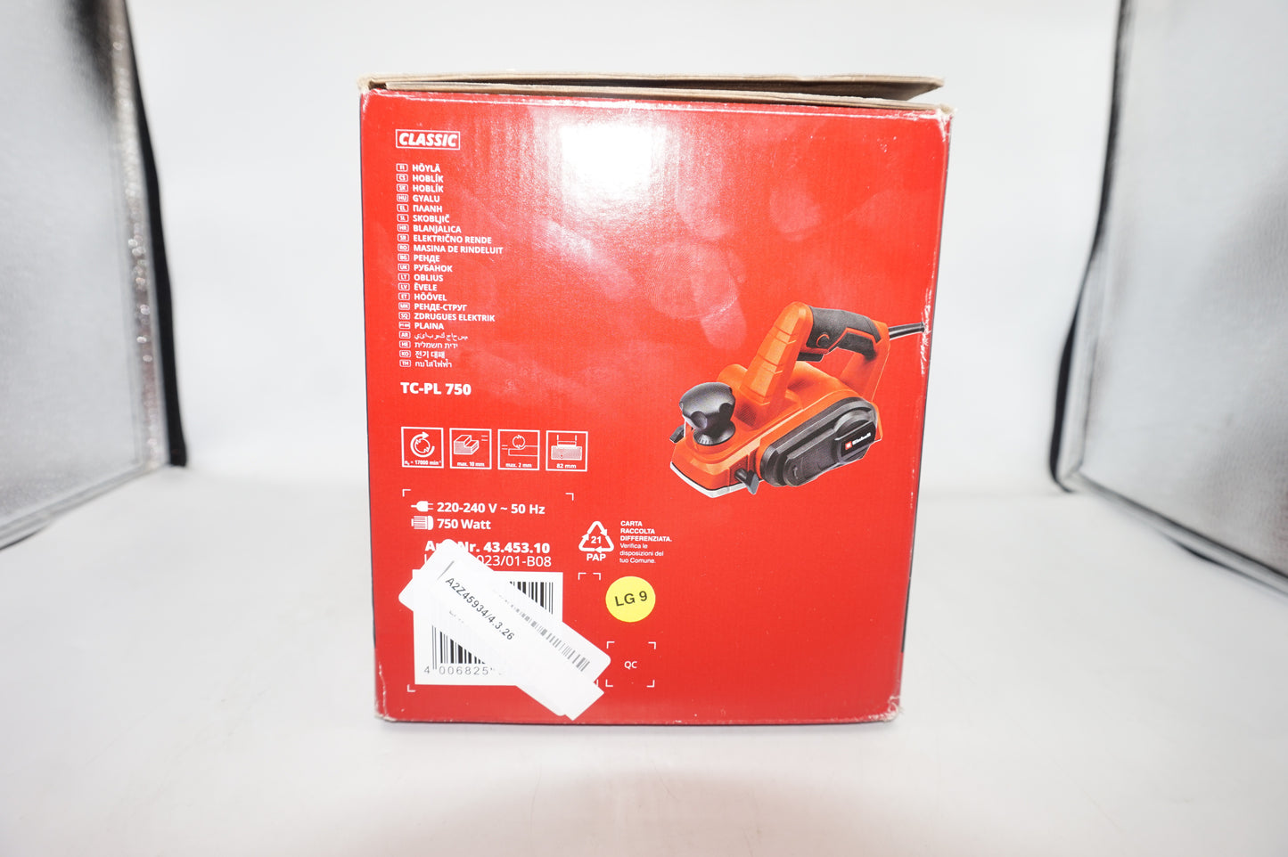 Einhell classic planer TC-PL 750