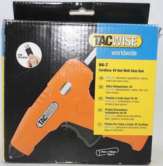 Tacwise cordless 4V glue gun H4-7