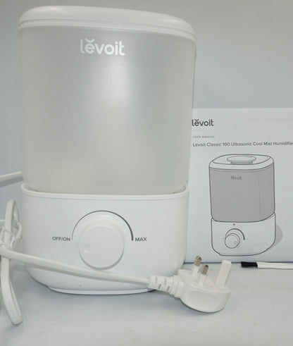 levoit classic 160 ultrasonic cool mist humidifier LUH-A251-WUK