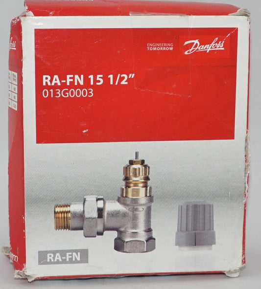 Danfuss RA-FN 15 1/2" vertical angled valve