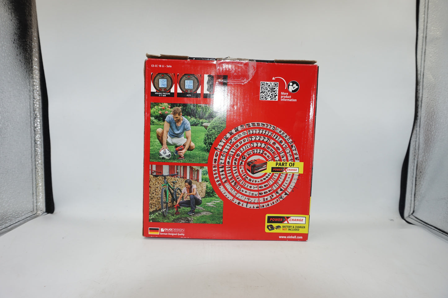 Einhell cordless car compressor