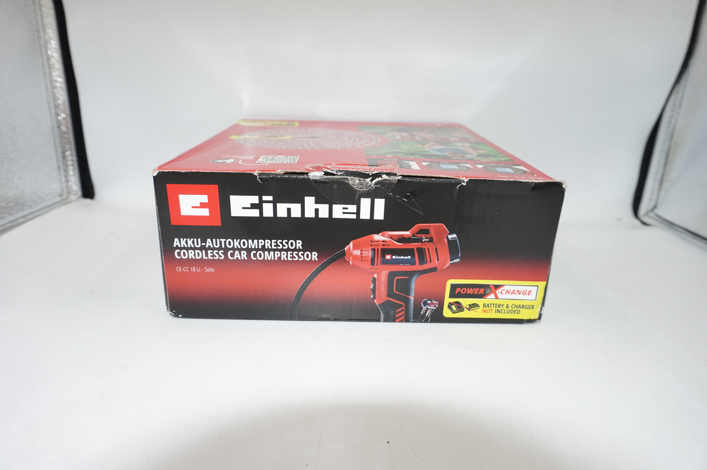 Einhell cordless car compressor