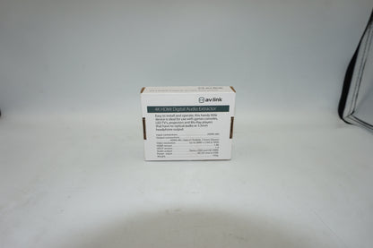av:link 4K HDMI digital audio extractor