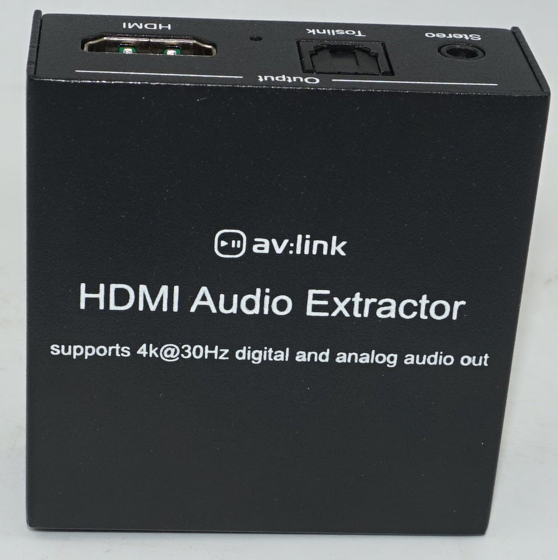 av:link 4K HDMI digital audio extractor