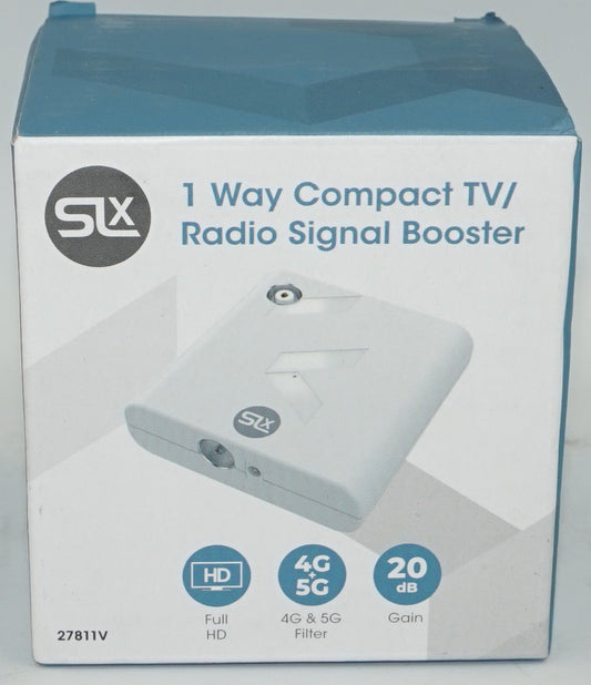 SLx 1 way compact TV/Radio signal booster 27811V