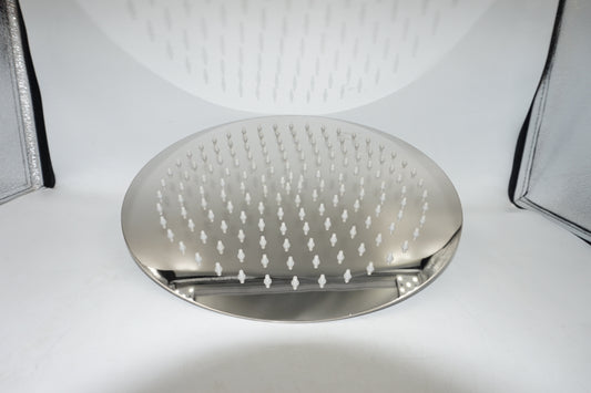 Chrome fixed shower head 300mm diameter