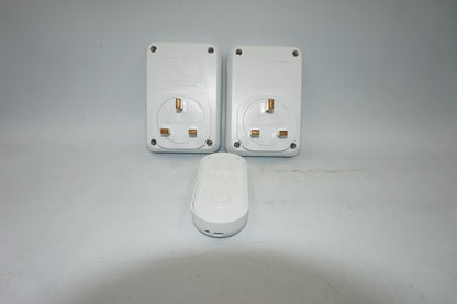 Byron twinpack wireless doorbell set