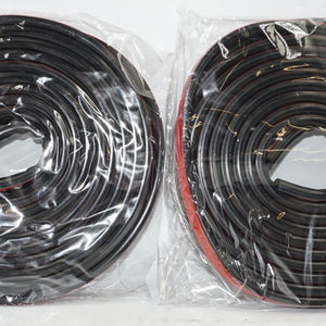 2 X 6M D-type sealing strip 9mm width X 6mm high