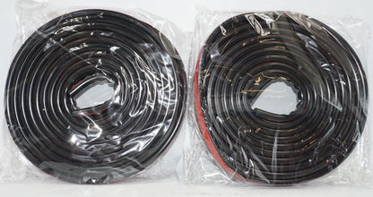 2 X 6M D-type sealing strip 9mm width X 6mm high