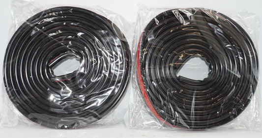 2 X 6M D-type sealing strip 9mm width X 6mm high