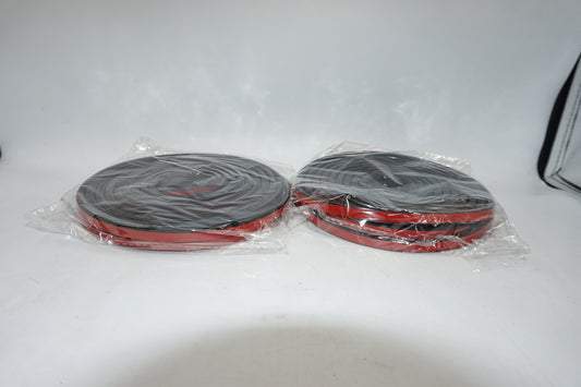 2 X 6M D-type sealing strip 9mm width X 6mm high