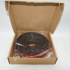 2 X 6M D-type sealing strip 9mm width X 6mm high