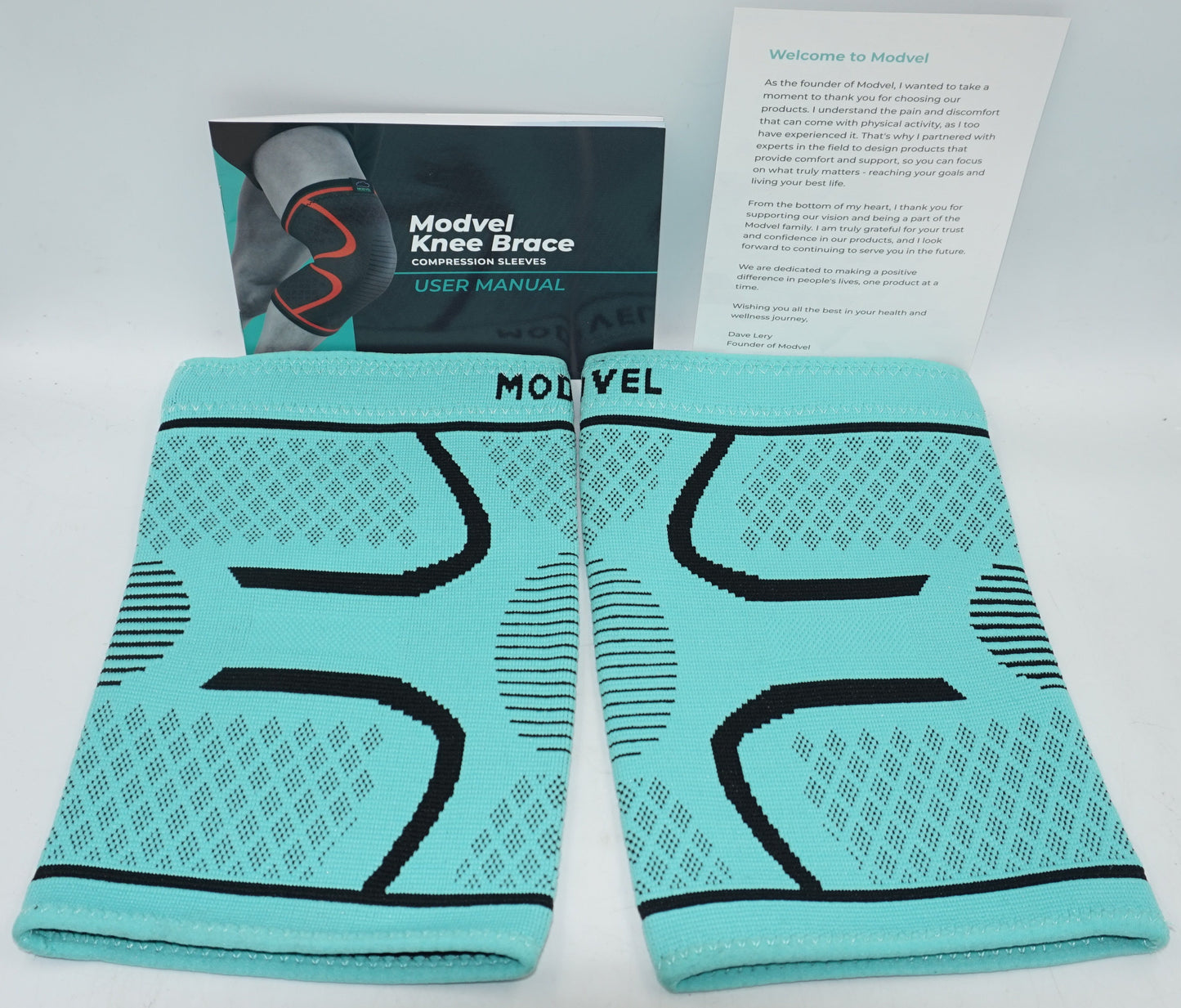 modvel pair of knee sleeves size M (customer return)