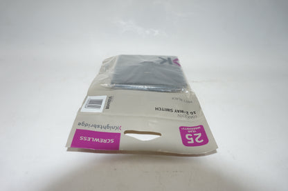 9 X Knightsbridge screwless 1G 2-way light switch