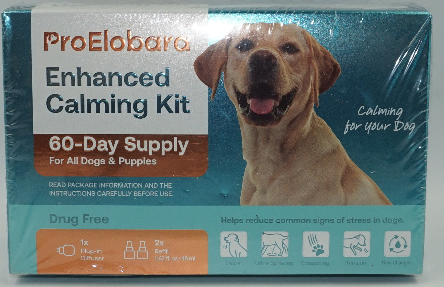 ProElobara Enhanced calming kit 60-day supply for all dogs and puppies