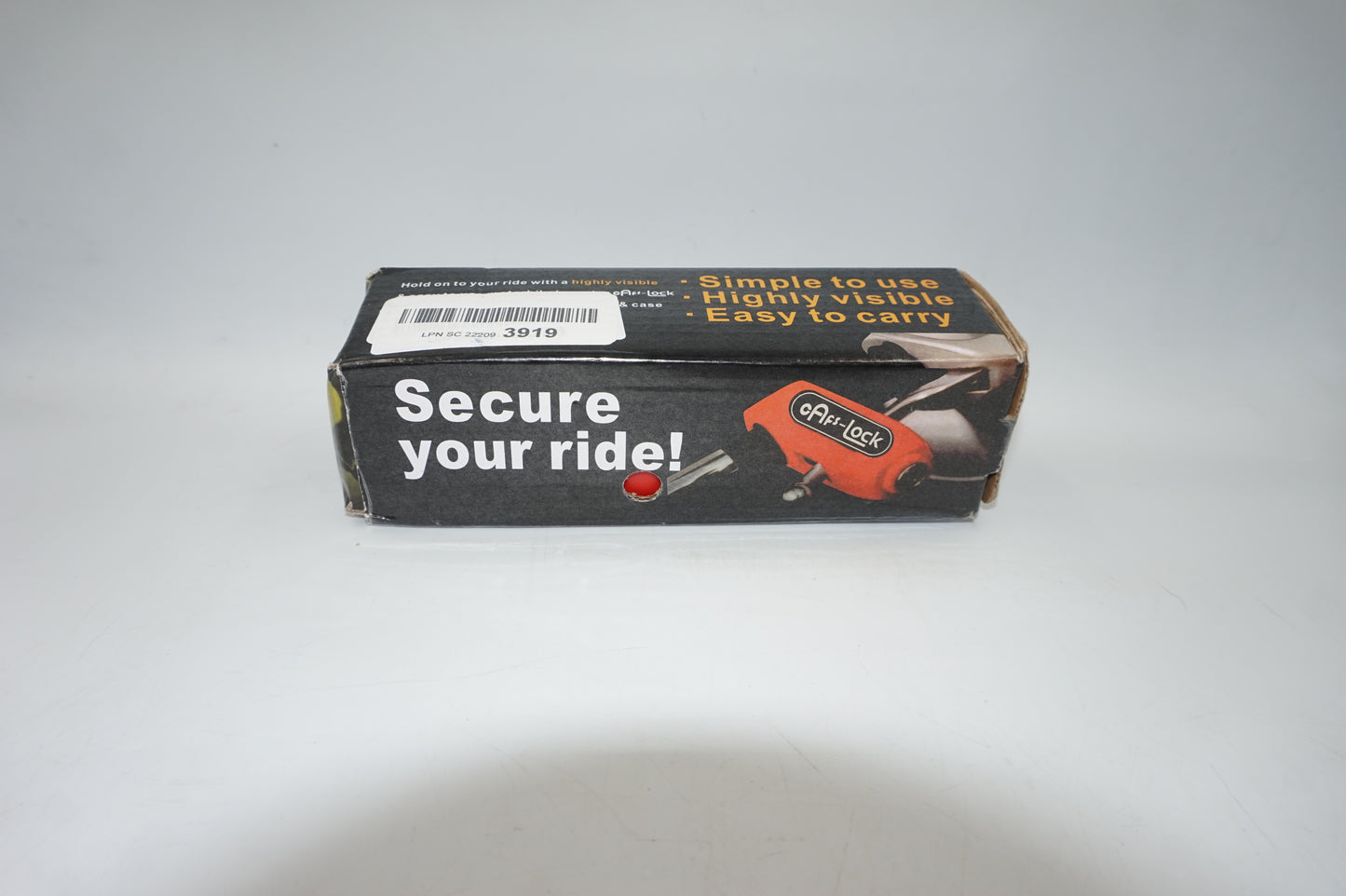 Cafs-lock anti-theft motorbike handlebar lock