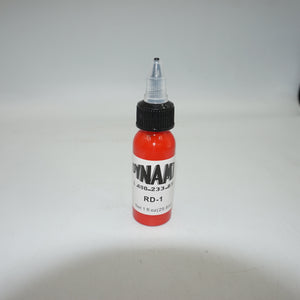 Pack of 4 Dynamic red RD-1 tattoo ink 4x29.6ml