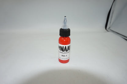 Pack of 4 Dynamic red RD-1 tattoo ink 4x29.6ml