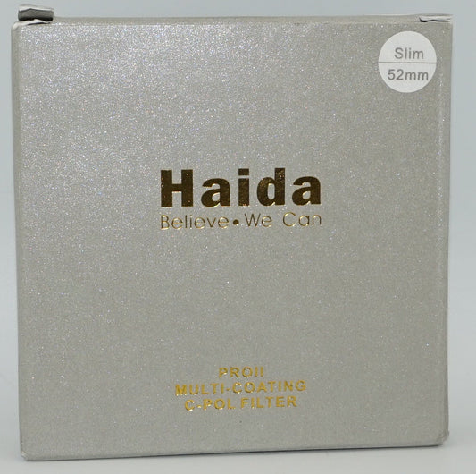 Haida pro2 multi coating c-pol filter slim 52mm