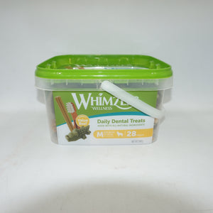 Whimzees wellness box of 28 daily dental dog treats