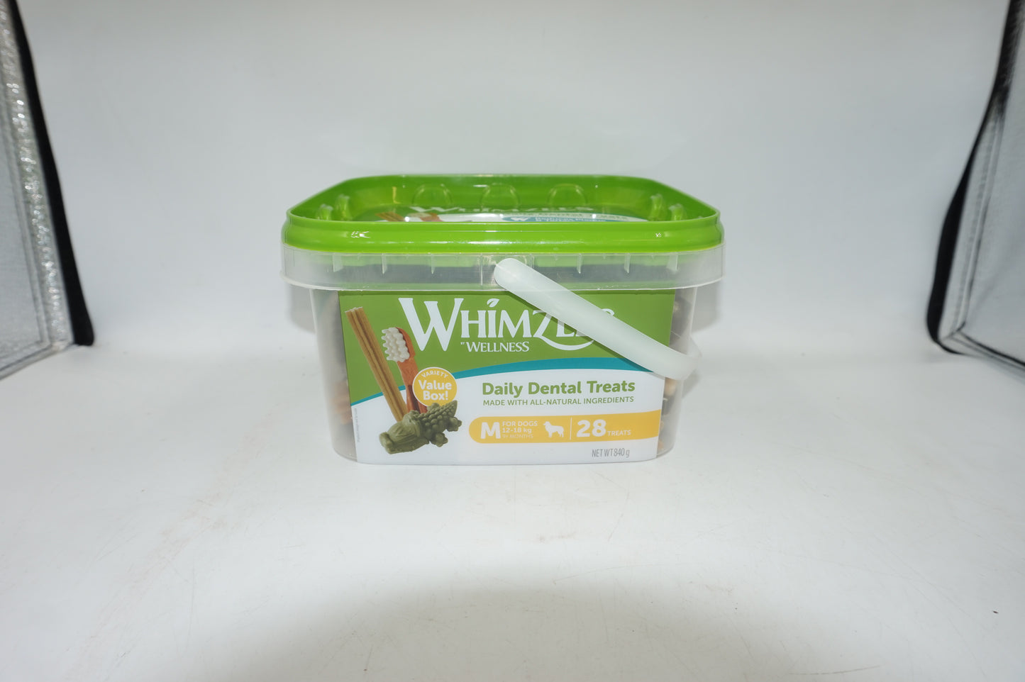 Whimzees wellness box of 28 daily dental dog treats