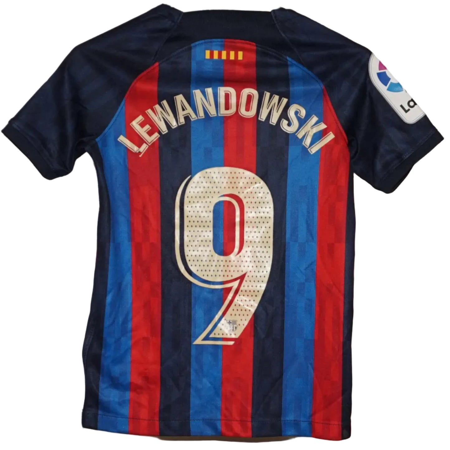 Nike Dri-fit football shirt #9 Lewandowski size XS 122-128