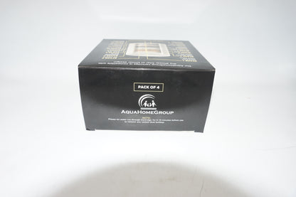 pack of 4 AquaHomeGroup replaceable filter cartridge