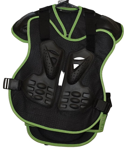 BW biker wears protective gear Size 4XL