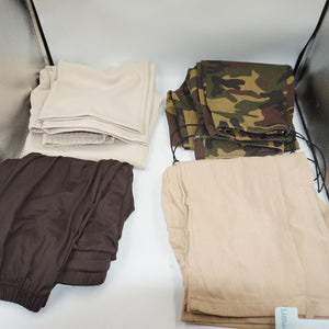 Job lot of 19 pairs of various trousers