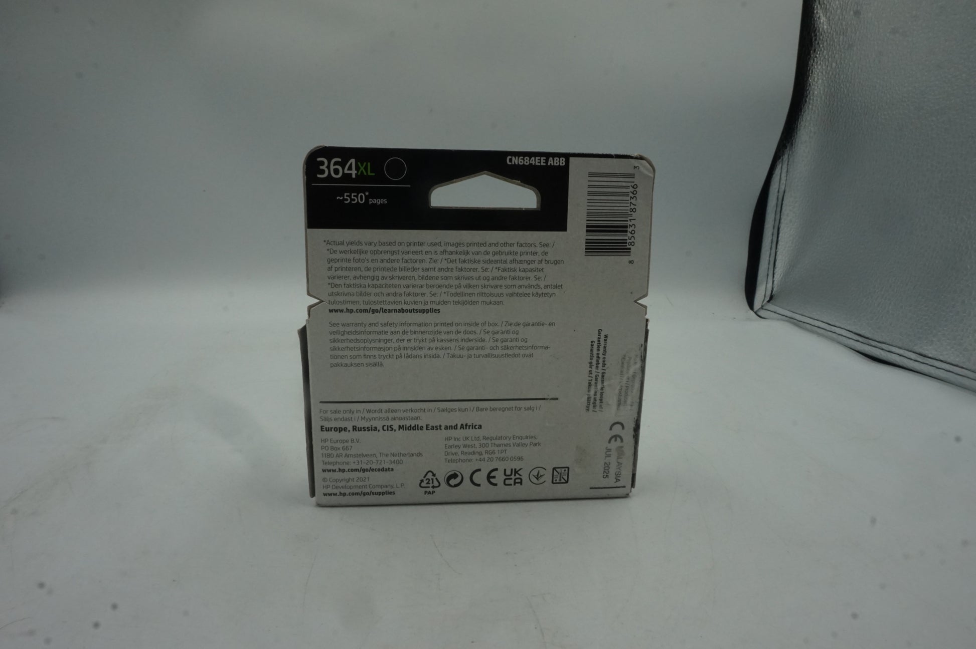 HP 364XL black ink cartridge CN684EE ABB