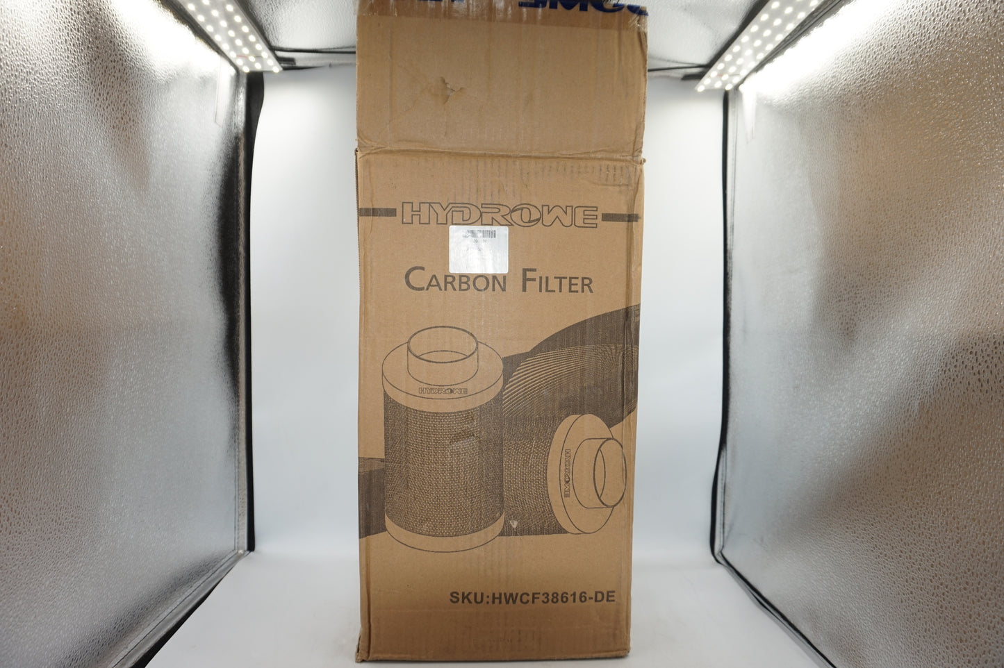 Hydrowe hydroponic 6" carbon filter