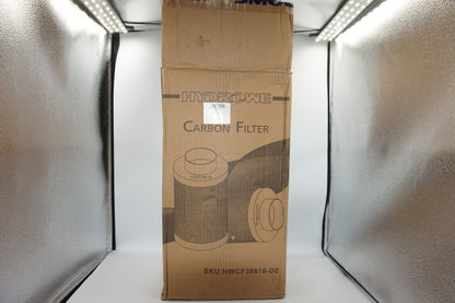Hydrowe hydroponic 6" carbon filter