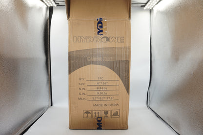 Hydrowe hydroponic 6" carbon filter