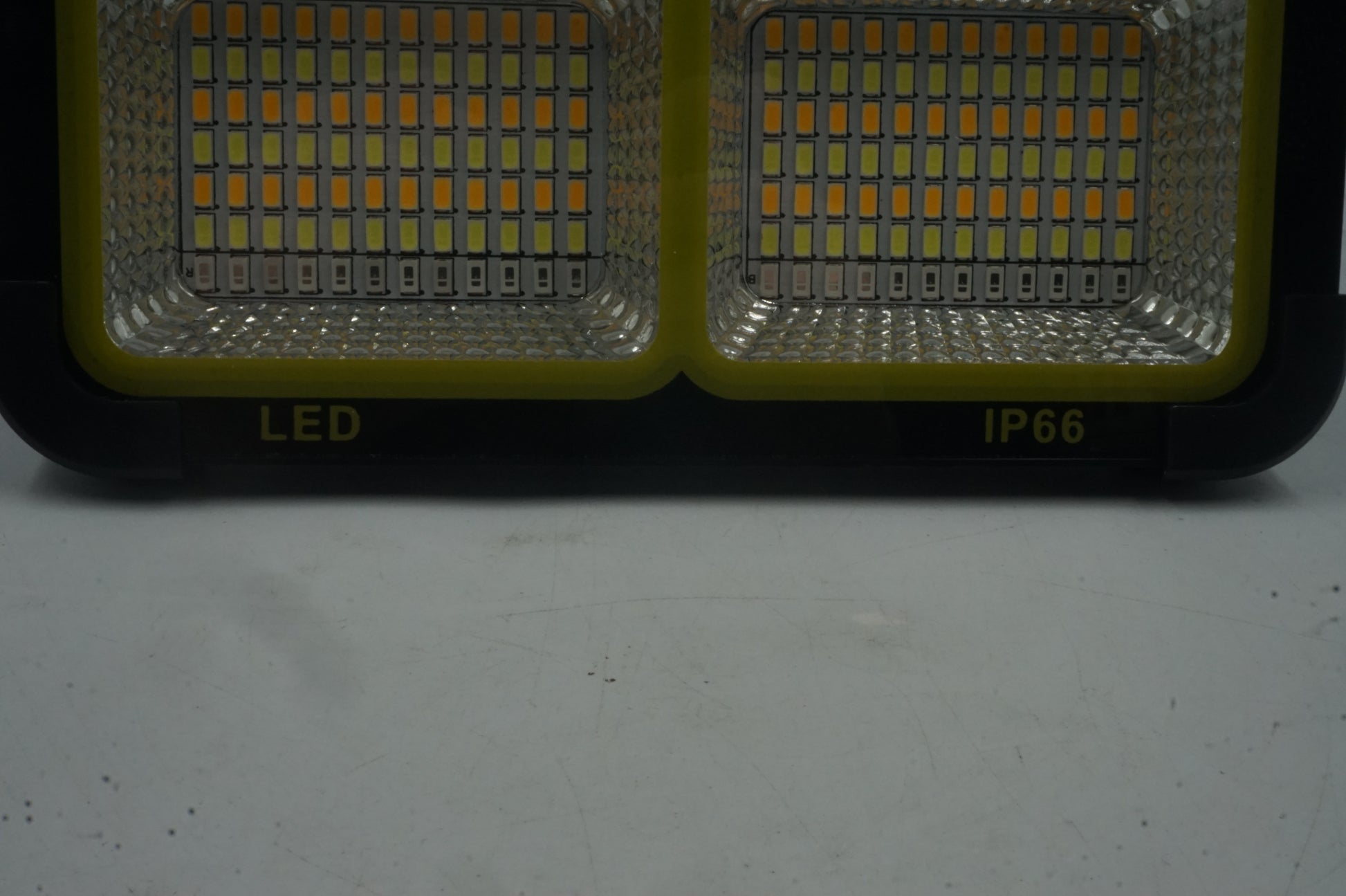 LED IP66 portable solar light with 4 modes and USB input and output